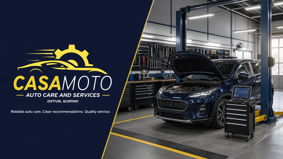 CASAMOTO Auto Care and Services website project
